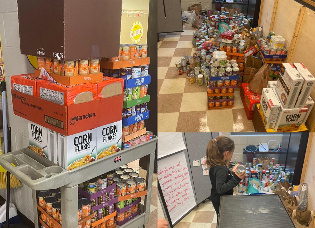 Glendover Elementary School donation drive