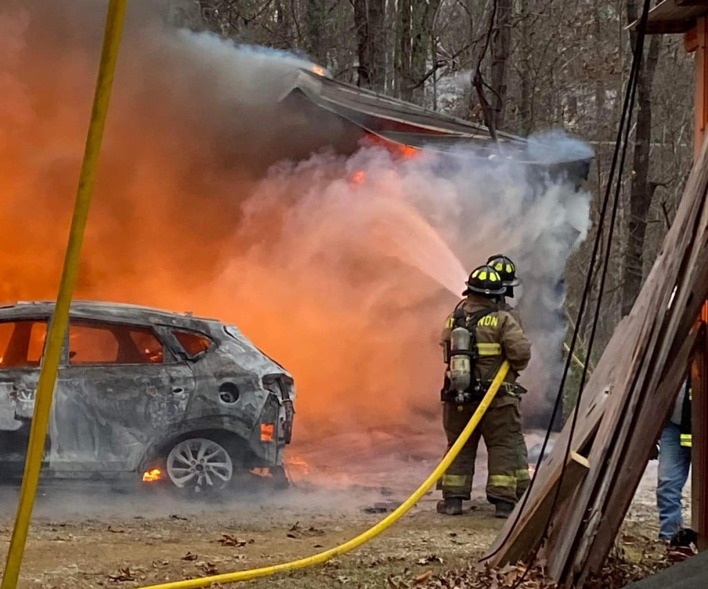 House And Car Fire