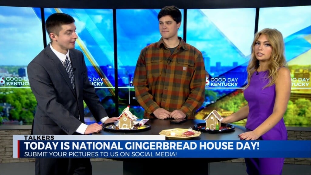Annie And Dillon Gingerbread House Contest 12/12/2022