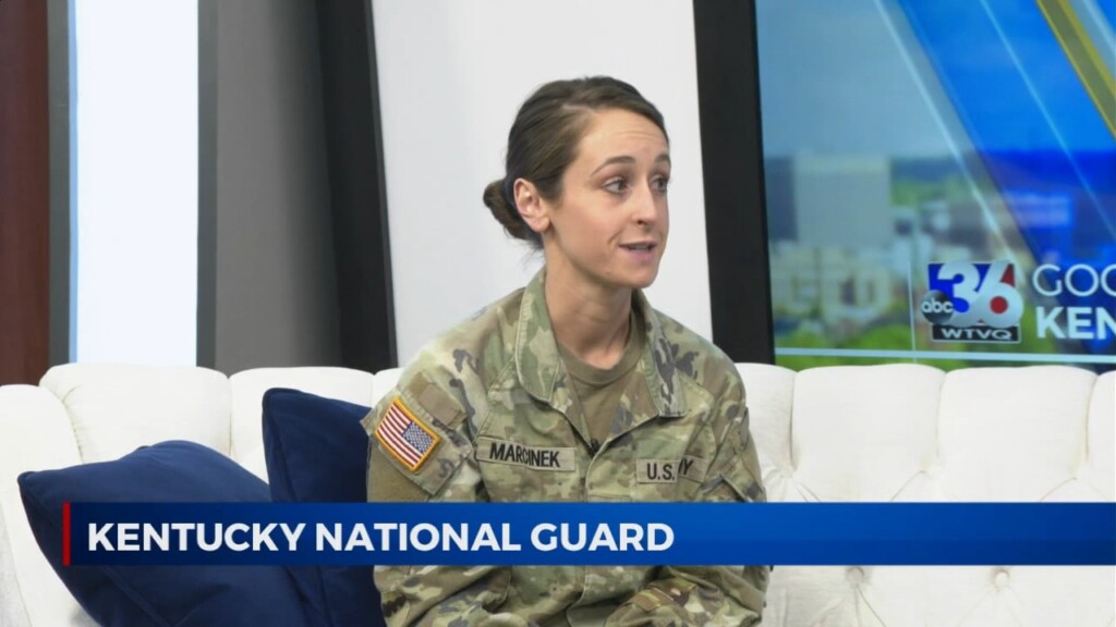 Lee And Hayley Interview With Hunter Marcinek From The Kentucky National Guard 1/31/23