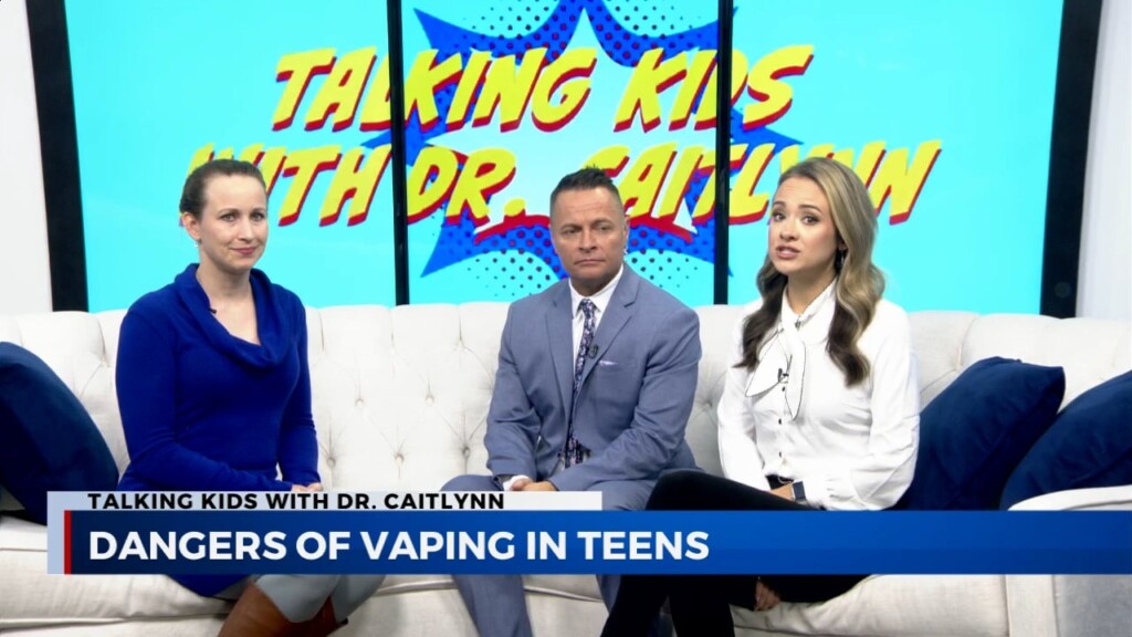 Lee And Hayley Talking Kids With Guest Dr. Caitlynn: Dangers Of Vaping Among Teens 1/19/23