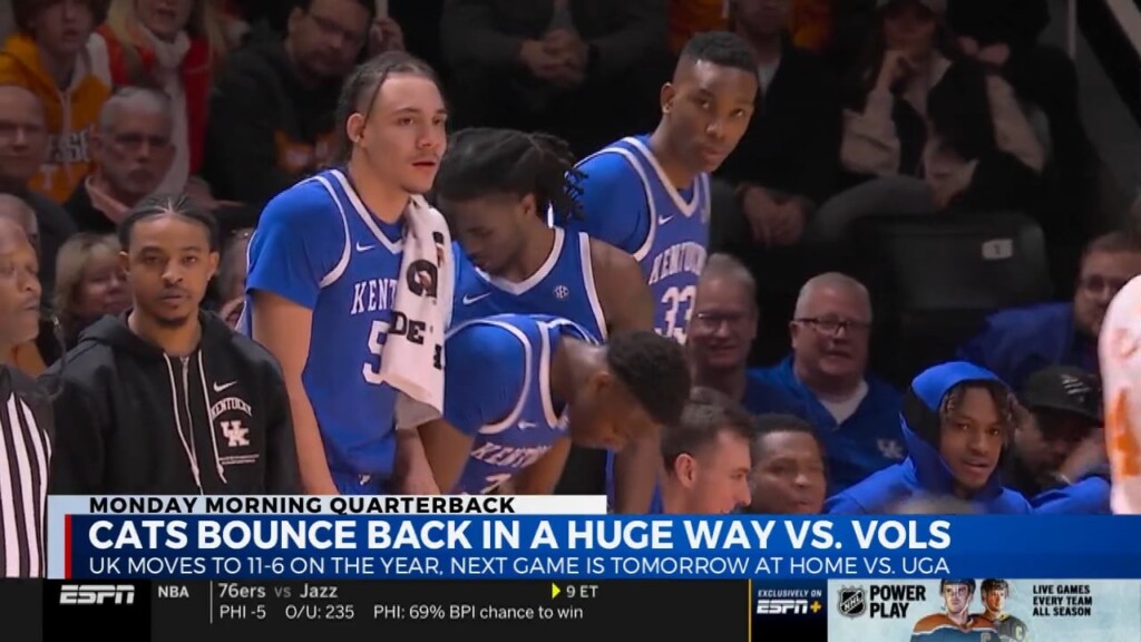 Monday Morning Quarterback With Jeff Piecoro: Basketball Cats Bounce Back Vs. Tn Win, N.f.l. Bengals Outlast Ravens, Buccaneers Host Cowboys Tonight @ 8:15 P.m.on Abc 1/16/23
