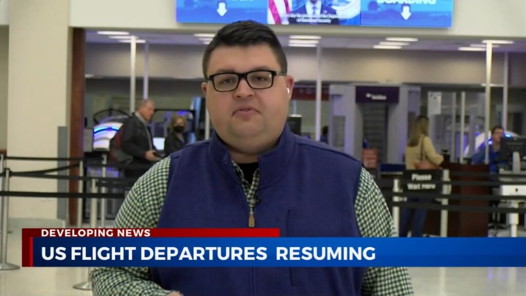U.s. Flight Departures Resuming After F.a.a. Breakdown, Jordan Smith Live 1/11/23