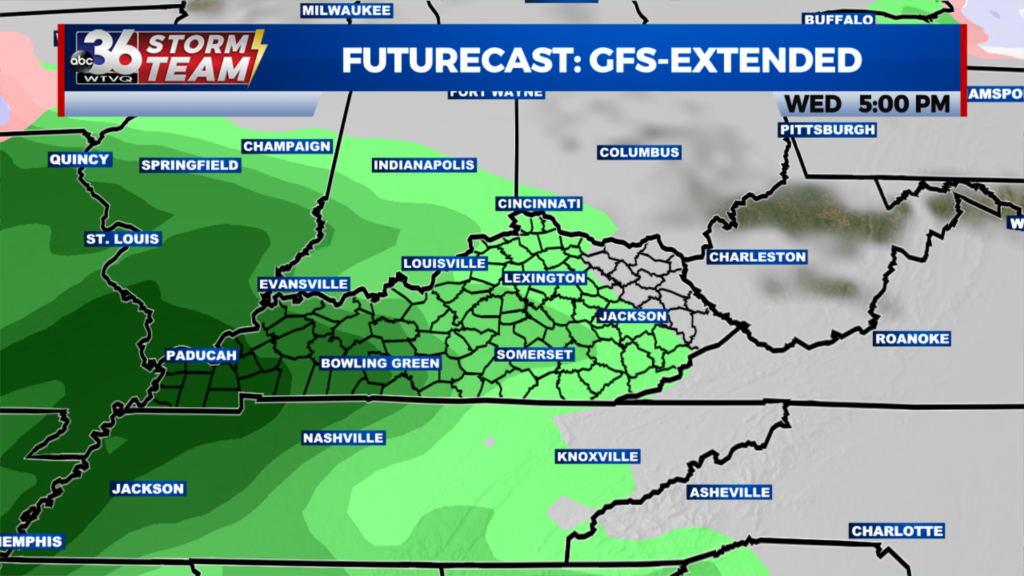 Our calm weekend is going to lead to a very active week ahead - WTVQ