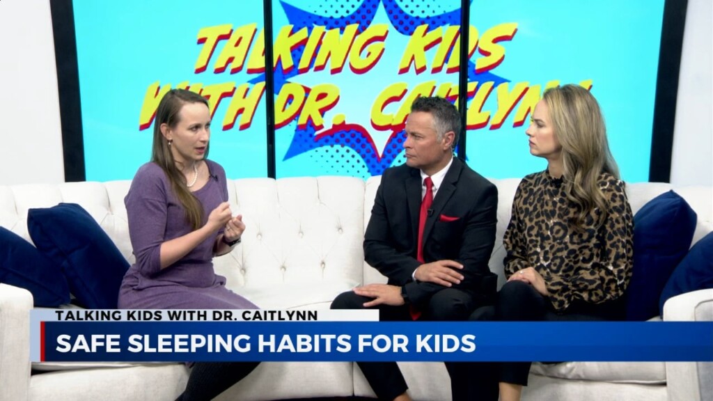 Talking Kids With Dr, Caitlynn: Safe Sleeping Habits For Kids 1/12/23