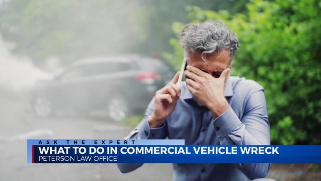 Ask The Expert: Peterson Law Office, Commercial Wreck 2/7/23