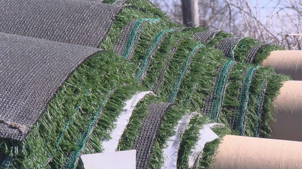 Saints Turf Donated