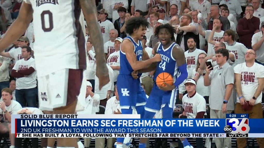 Good Morning Kentucky Sports With Sara Cardona: Livingston Named Sec Freshman Of The Week, U.k. Baseball's Home Opener Is Today, Softball Pitcher Schoonover Named Sec Pitcher Of The Week 2/21/23