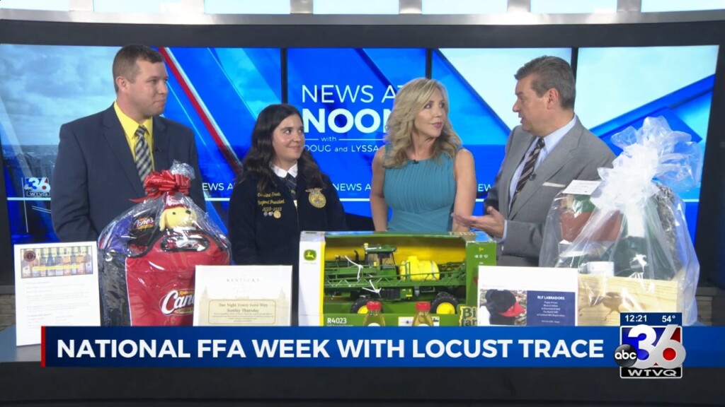 National Future Farmers Of America Week With Locust Trace's Dan Bustle & F.f.a. Student Caroline Groth 2/21/23