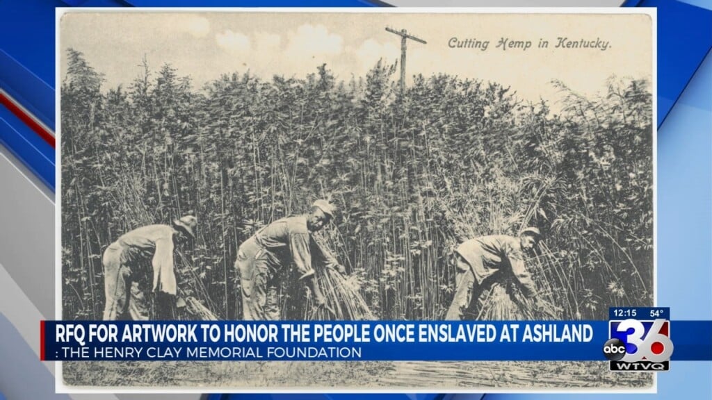 Henry Clay Estate: Artwork For Slaves 2/21/23