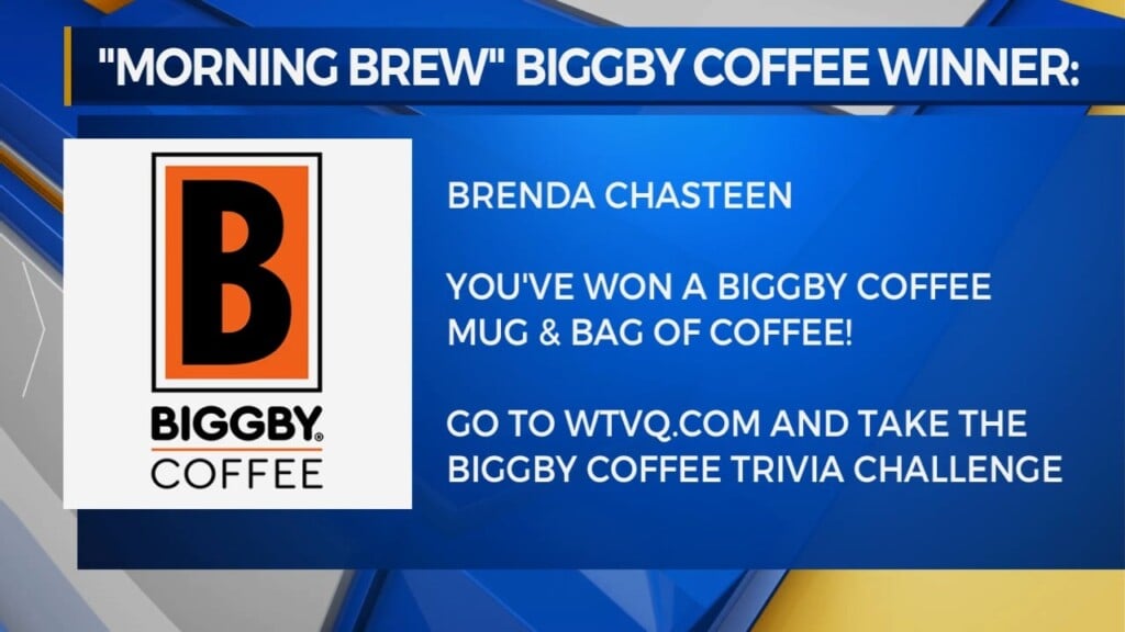 Morning Brew Biggby Coffee Winner Brenda Chasteen Of Richmond Ky 3/24/2023
