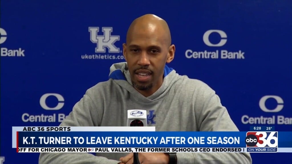 Good Morning Kentucky Sports With Sara Cardona: Men's Basketball Coach K.t. Turner To Leave U.k., Morehead State Accepts Bid To The N.i.t., E.k.u. Accepts Bid To The C.b.i. Tournament 3/14/23