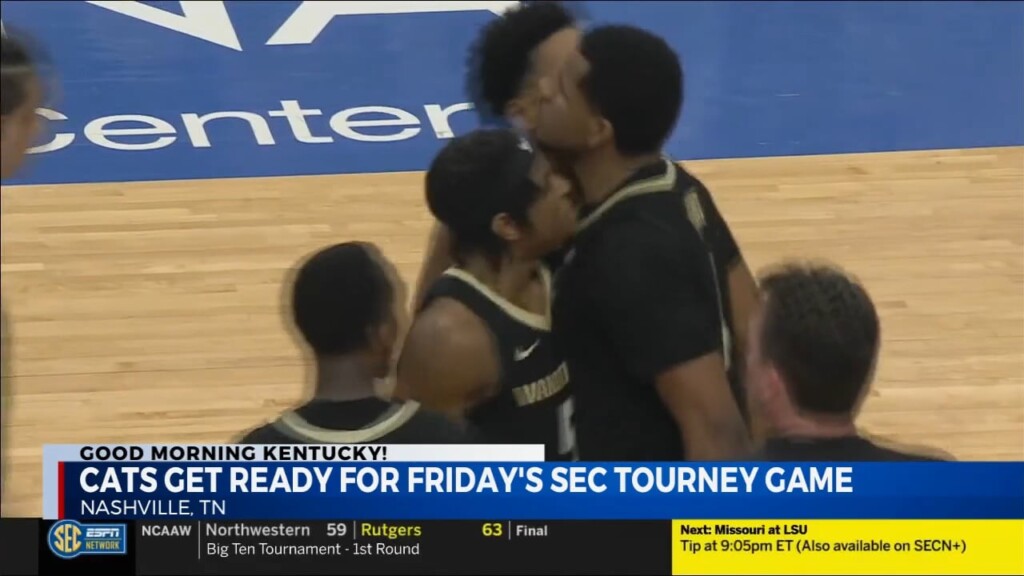 G.m.k. Sports With Sara: Cats Find Out Opponent Is Vanderbilt For Quarter Finals, Cason Wallace & C. J. Fredrick Practiced Fully On Thursday, Looking Hopeful For Them To Play 3/10/2023