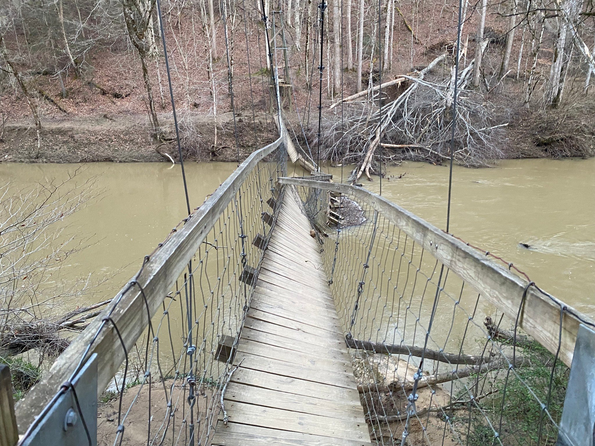 Suspension Bridge In Red River Gorge To Take 2-3 Months To Reopen