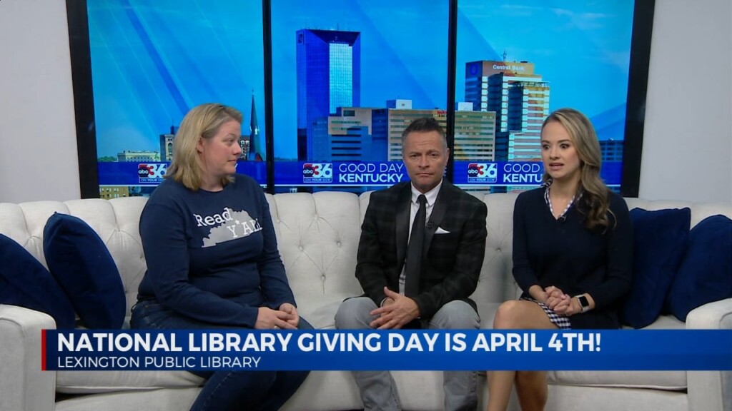 Lexington Public Library: National Library Giving Day Is April 4th 3/31/2023