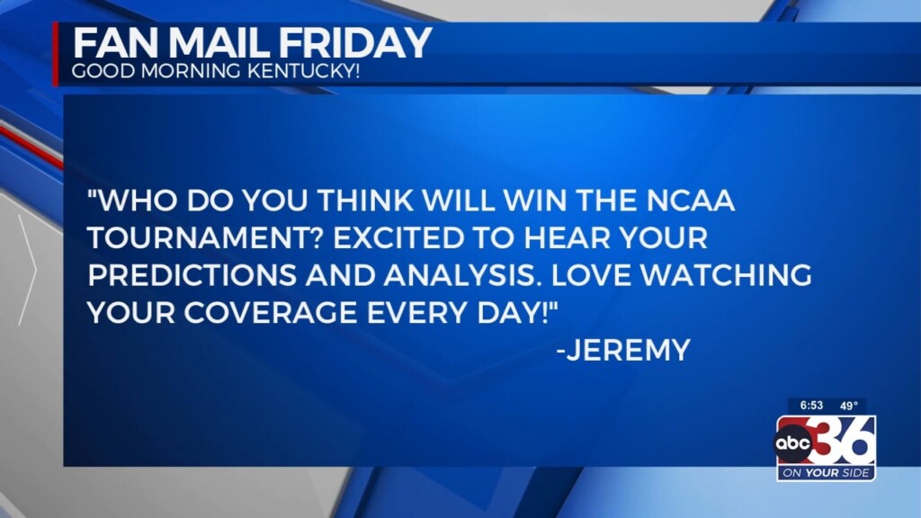 Fan Mail Friday 3/17/2023