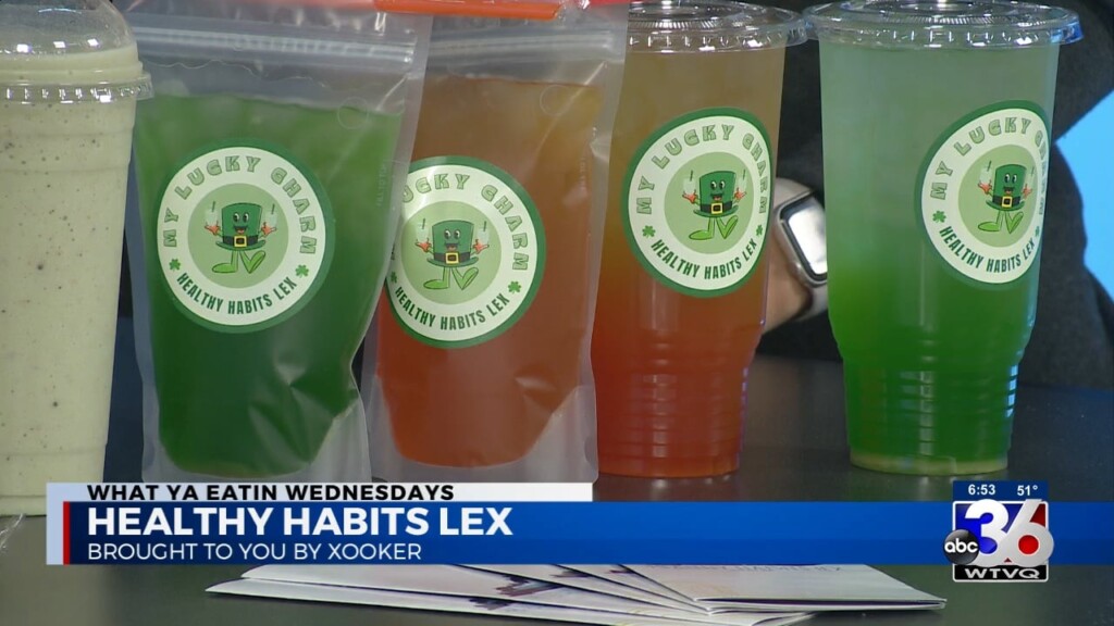 What Ya Eatin' Wednesday: Healthy Habits Lex 3/1/2023