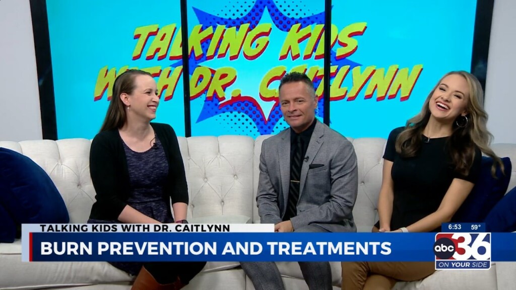 Talking Kids With Dr. Caitlynn: Preventing Burns And Burn Treatments 3/23/2023