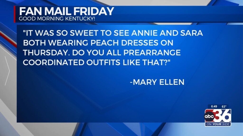 Fan Mail Friday 4/21/2023