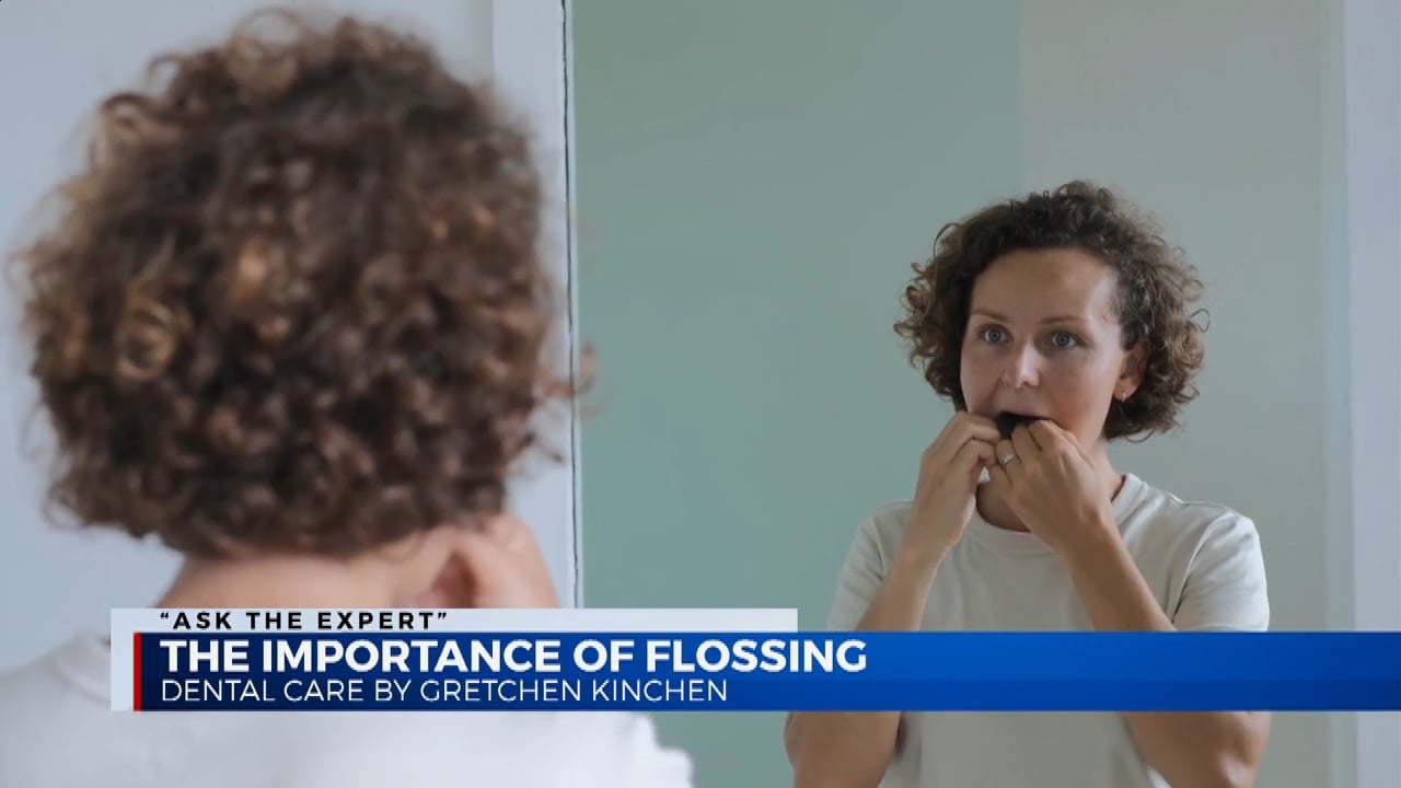 Ask the Expert Dental Care by Gretchen "Flossing" ABC 36 News