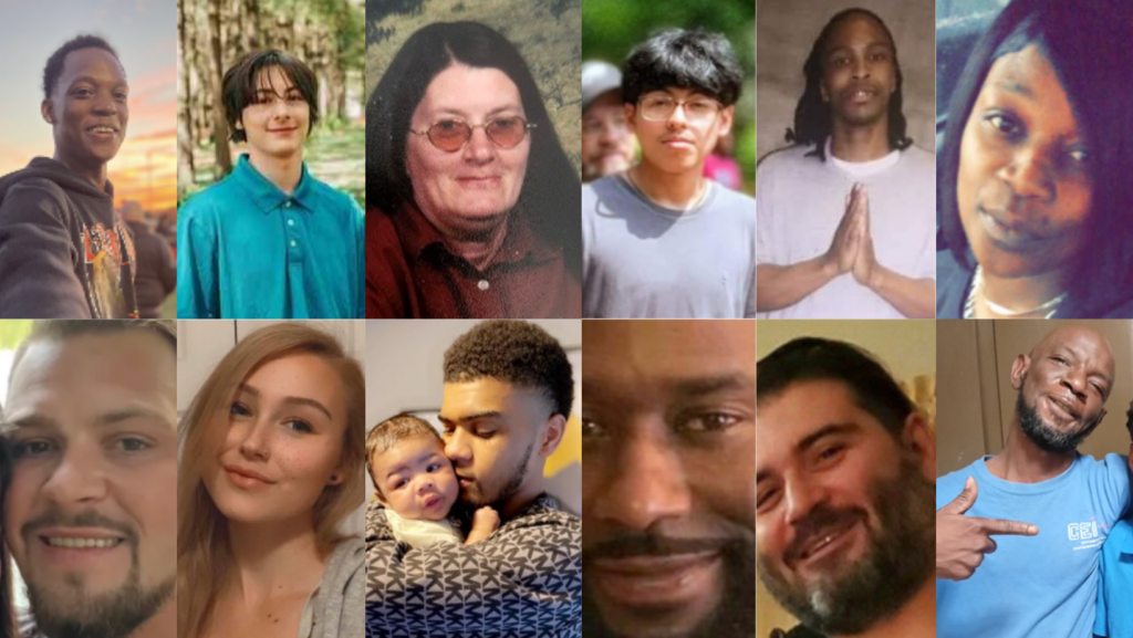 Some of Lexington's 25 homicide victims
