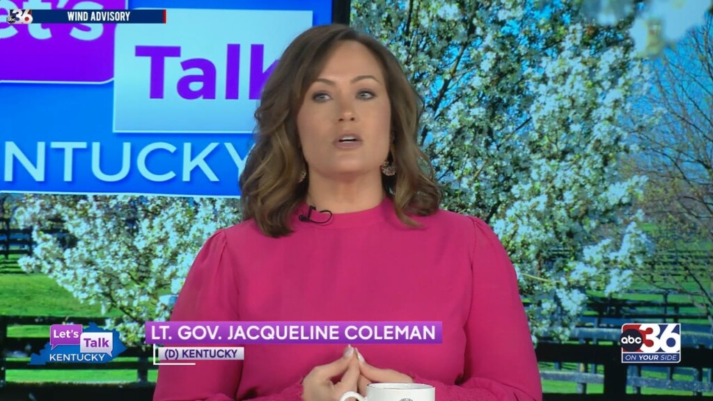 Let's Talk Kentucky Guest Lt. Governor Jacqueline Coleman 5/1/2023