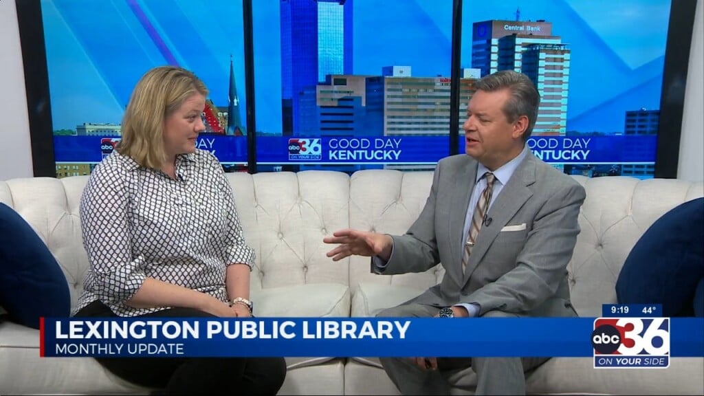 Lexington Public Library Monthly Update With Anne Donworth 5/3/23