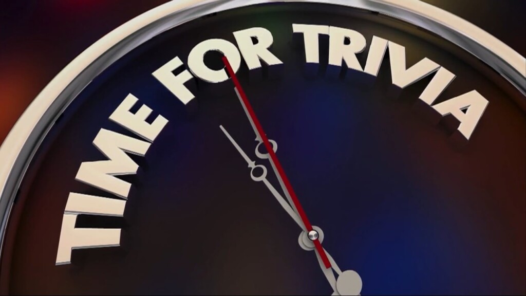 Tuesday Trivia 5/23/2023