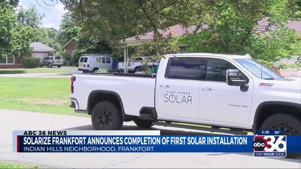 Solarize Frankfort Completes First Installation In Indian Hills Neighborhood