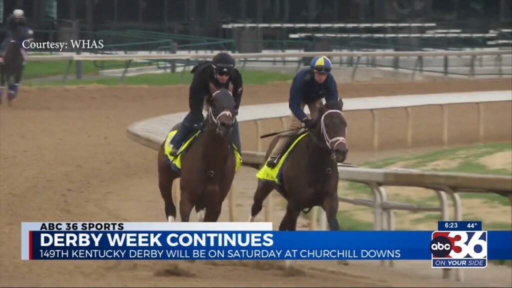 Good Morning Kentucky Sports With Sara Cardona: Derby Week Continues 5/3/23