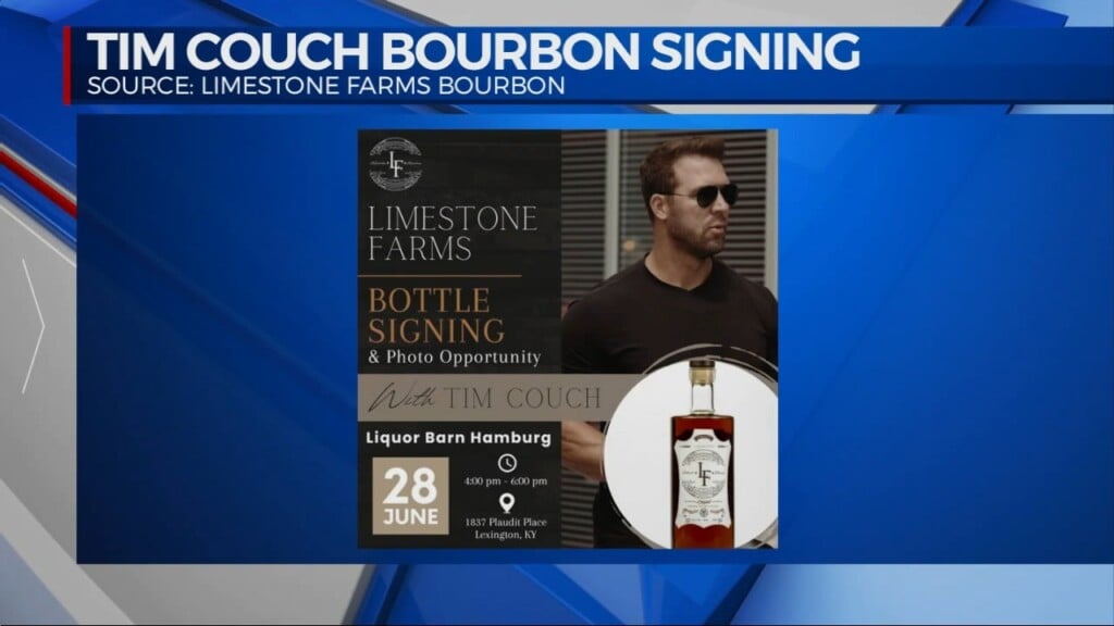 Barbasol Pga Tour Partnership With Limestone Farms Bourbon: Tim Couch Bourbon Signing At Liquor Barn Hamburg 4 6 Pm Today 6/28/2023