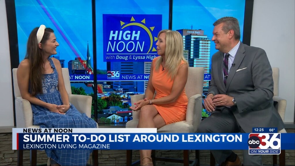 News At Noon Summer To Do List 6/22/2023