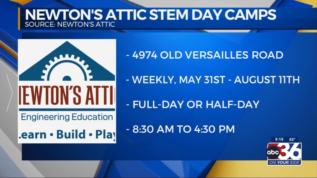 Newtown Attic Stem Day Camps 6/9/2023