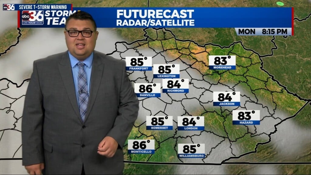 Jordan's Saturday Evening Forecast 7/29/23