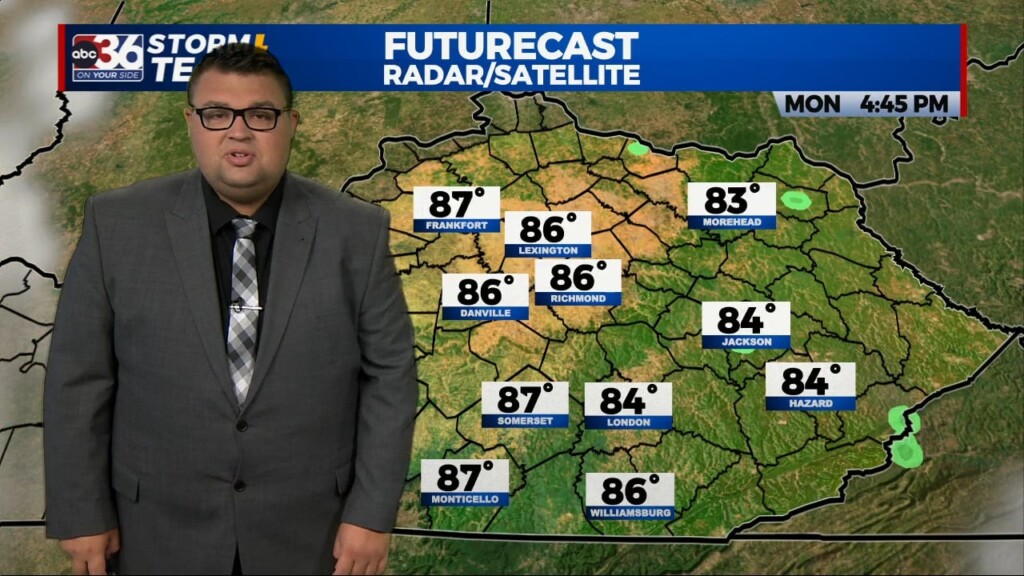 Jordan's Sunday Evening Forecast 7/30/23