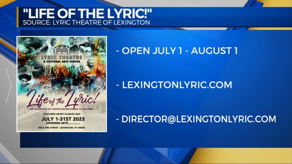 Experience The New "life Of The Lyric" Exhibit