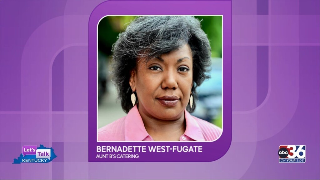 Bernadette West Fugate, Caterer, Baker And Grits Maker Extraordinaire Is Our Woman Worth Talking About