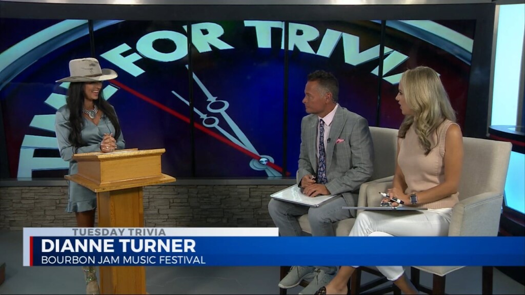 Dianne Turner Quizes Us On The Burbon Fest
