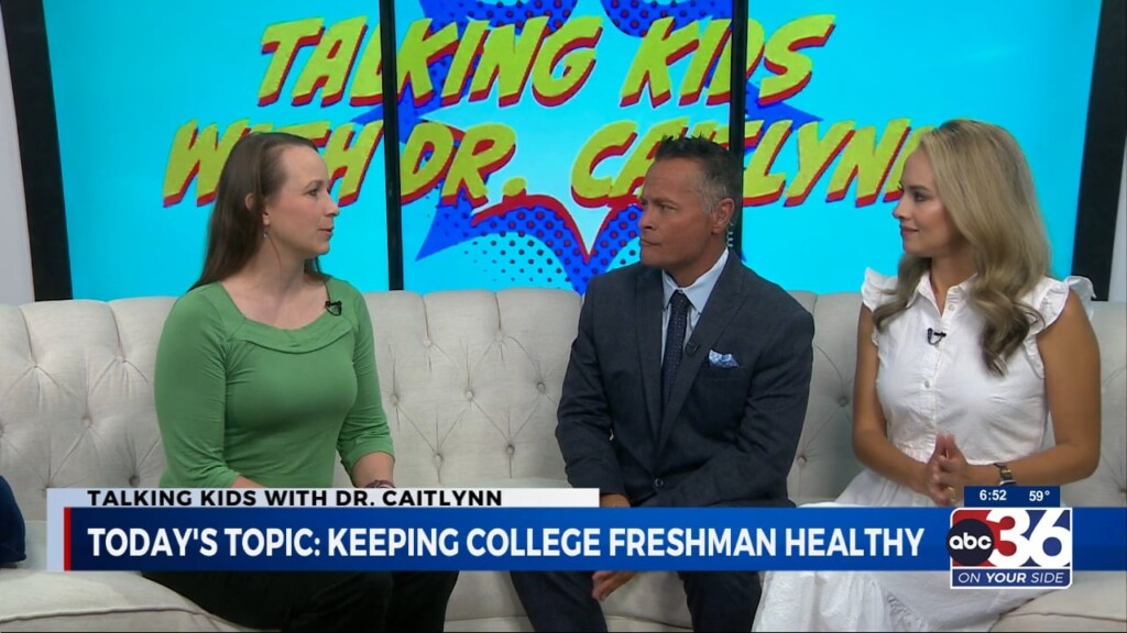 Talking Kids With Dr. Caitlynn: The Dr. Weighs In On Keeping College Freshmen Healthy