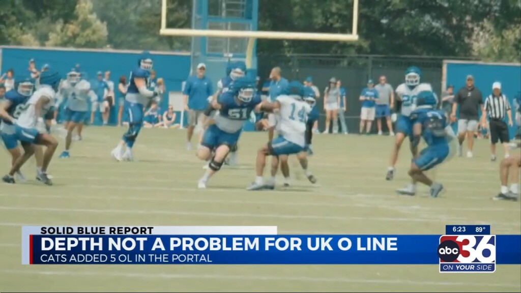 Depth not a problem for UK O-line