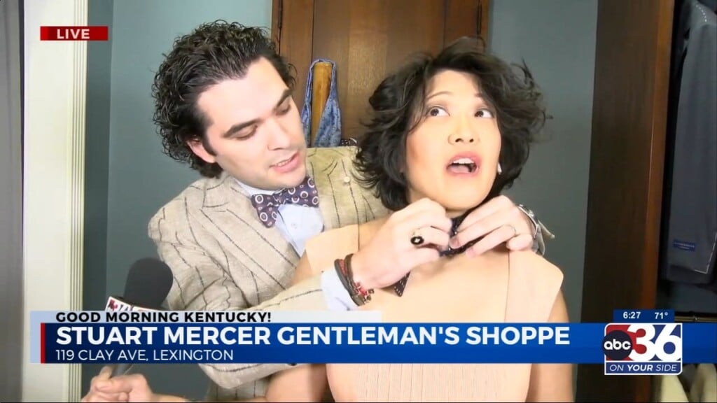 Out There With Kim Features Stuart Mercer Gentleman's Shop With Austin Foster For National Bow Tie Day
