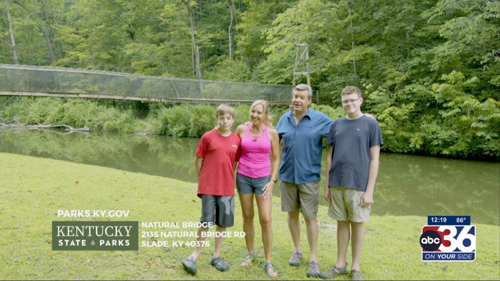 High Family Adventures Heads To Natural Bridge State Park
