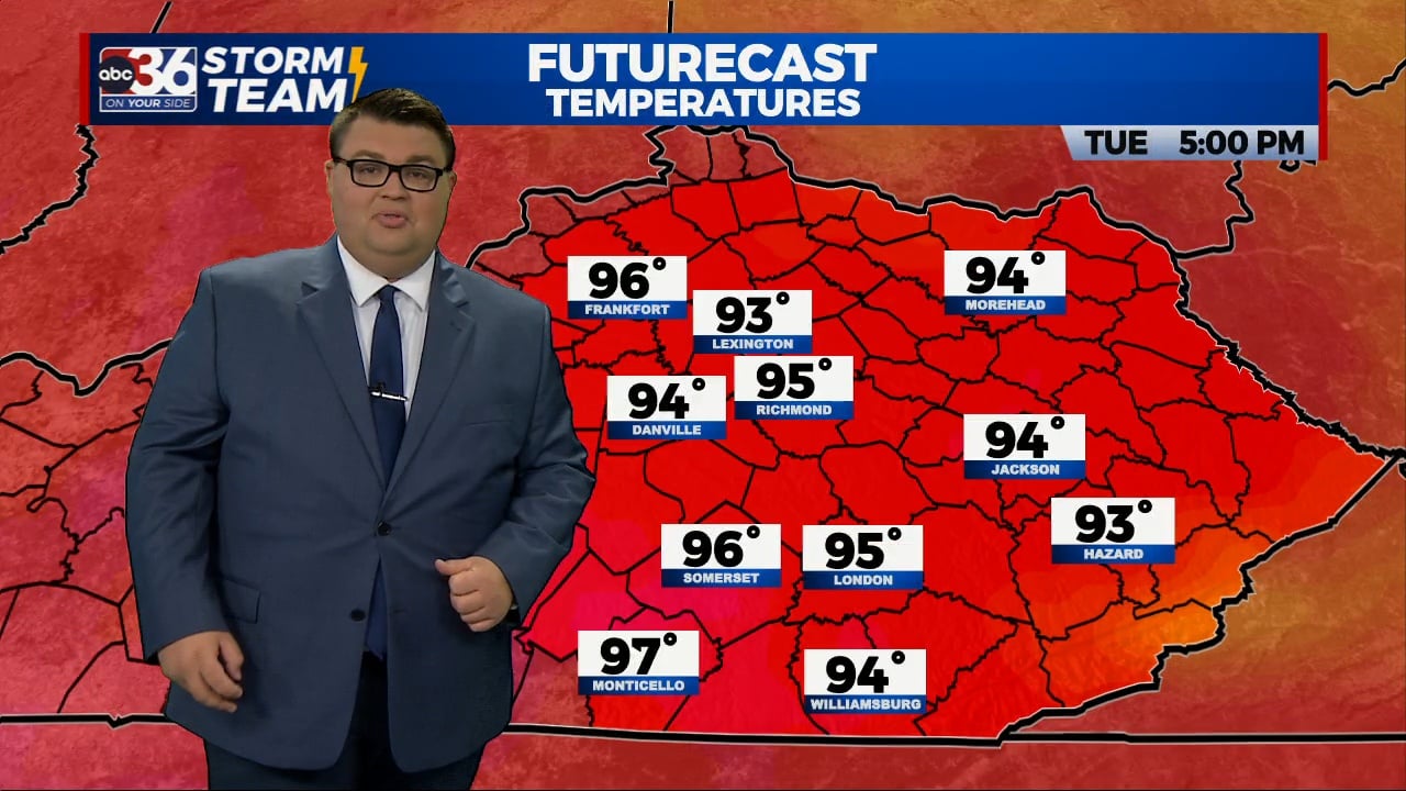 Tracking our hottest stretch of temperatures so far this summer - WTVQ