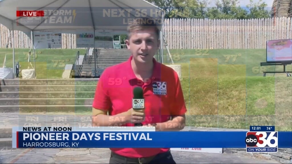 Your 8/18 Forecast With Meteorologist Dillon Gaudet Live At Pioneer Days!