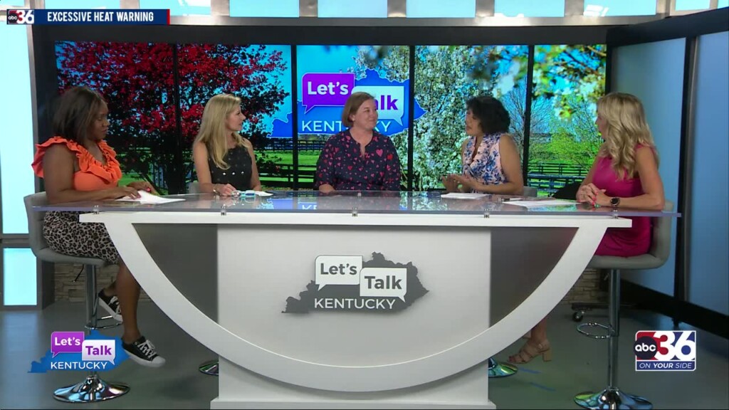 Dr. Amanda Higgins With The Lexington History Museum Joins The Table