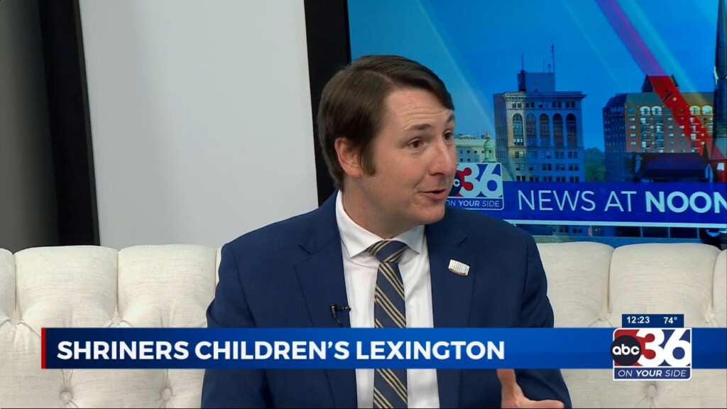 Wesley Scott With Shriners Children’s Lexington Joins Us