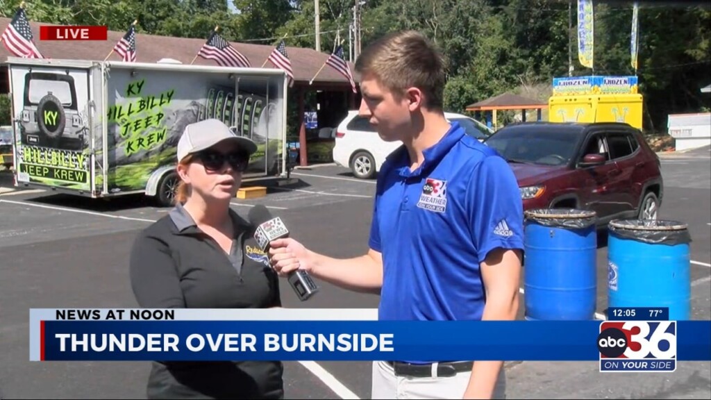 Meteorologist Dillon Gaudet Previews Thunder Over Burnside At Lake Cumberland