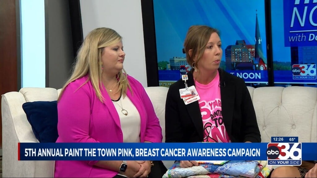 Sara Stringfield And Jill Williams Discuss Madison Co.’s ‘paint The Town Pink’