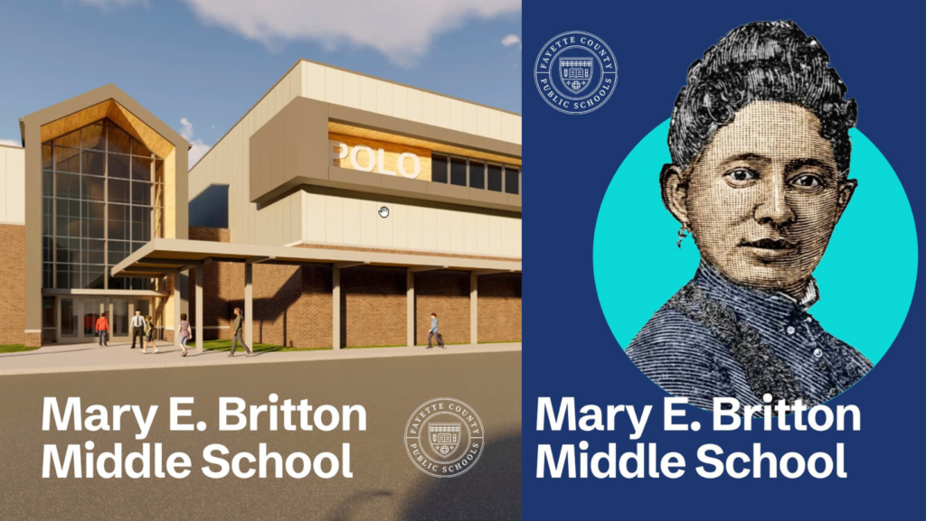 Newest Fayette County middle school to be named after Mary E. Britton | Courtesy: Fayette County Public Schools
