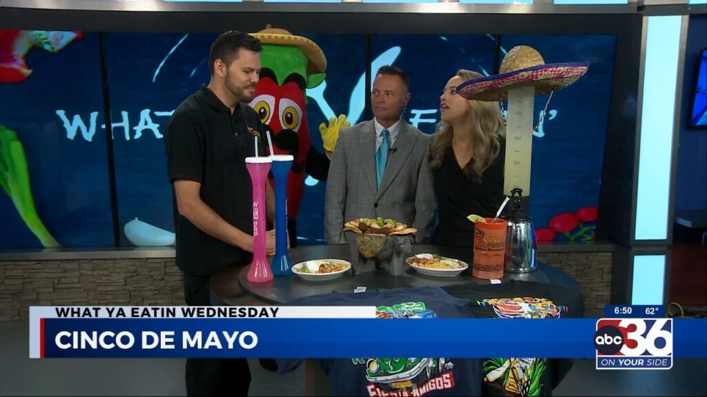 What Ya Eatin' Wednesday Welcomes Back Juan Magano Of Cinco De Mayo And His Sidekick El Chili Pepper